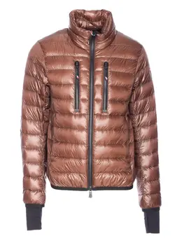 Moncler Grenoble: Коричневая куртка 