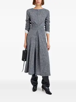 Proenza Schouler White Label: Платье с длинным рукавом 