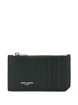 Saint Laurent: Чёрный картхолдер 