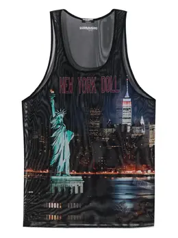 DSQUARED2: Майка  Tank с принтом