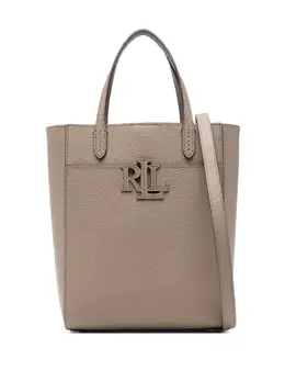 Lauren Ralph Lauren: Коричневая сумка-шоппер 