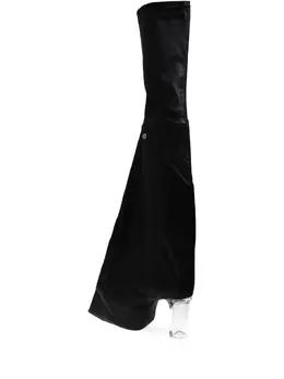 Rick Owens: Чёрные ботинки 
