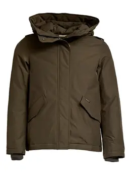Woolrich: Куртка  Military с капюшоном