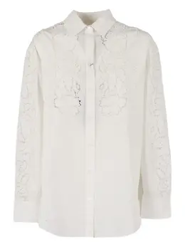 Weekend Max Mara: Рубашка с растительным принтом 