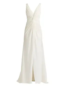 Tadashi Shoji: Белое платье 