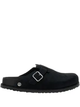 Birkenstock: Чёрные сабо 