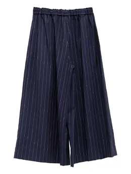 Comme Des Garçons: Брюки в полоску 