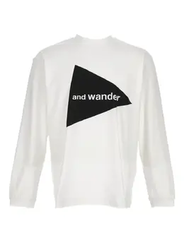 and Wander: Футболка с принтом 