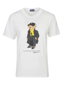 Polo Ralph Lauren: Белая футболка 