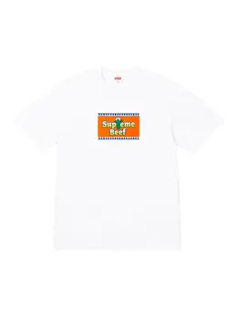 Supreme: Белая футболка 