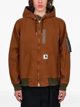 sacai: Куртка с капюшоном 