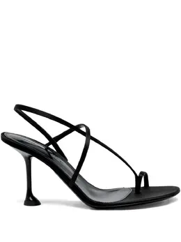 Proenza Schouler: Чёрные сандалии 