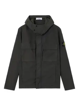 Stone Island: Куртка с капюшоном 