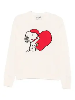MC2 Saint Barth: Белый свитер  Snoopy