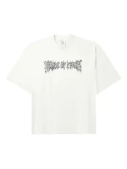 VETEMENTS: Футболка с принтом 