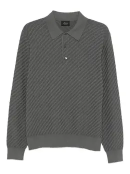 Brioni: Поло с длинным рукавом 