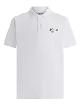Bally: Белое поло 