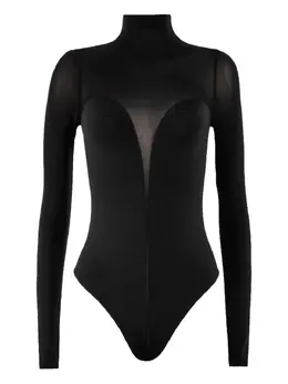 Wolford: Прозрачный боди 