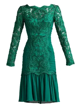 Tadashi Shoji: Платье с длинным рукавом 