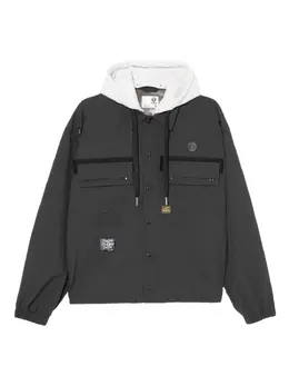 AAPE BY *A BATHING APE®: Чёрная куртка 