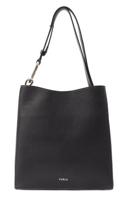 Furla: Чёрная сумка 