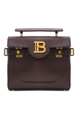 Balmain: Коричневая сумка  B-Buzz 23