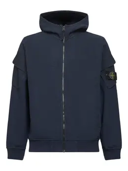 Stone Island: Голубая толстовка 