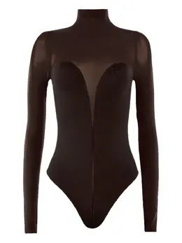 Wolford: Прозрачный боди 