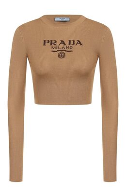 Prada: Шёлковый свитер 