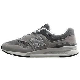 New Balance: Серые кеды  997
