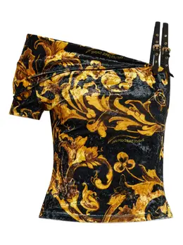 Versace Jeans Couture: Топ на бретельках 