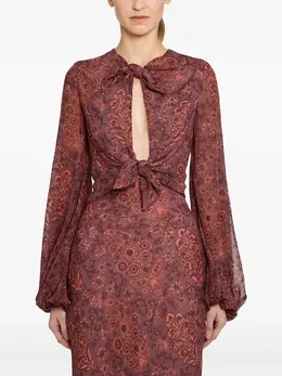 Giambattista Valli: Платье с принтом 