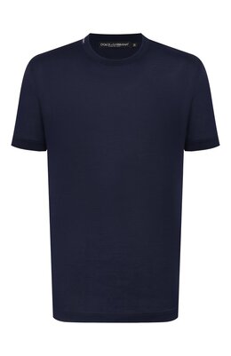 Dolce & Gabbana: Шёлковая футболка 