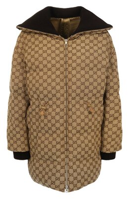 Gucci: Хлопковый пуховик 