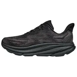 HOKA ONE ONE: Чёрные кеды 