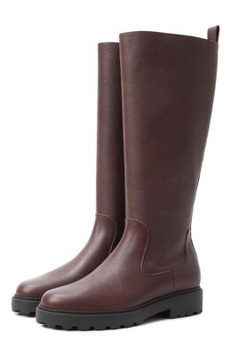 Bally: Коричневые сапоги 