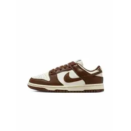 NIKE: Белые кроссовки  Dunk Low