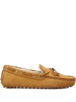 Tod's: Коричневые лоферы  City Gommino