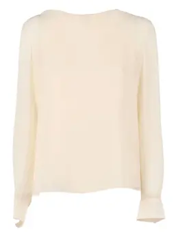 Max Mara: Блуза с длинным рукавом 