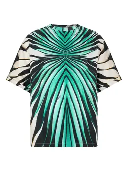 Roberto Cavalli: Футболка с принтом 