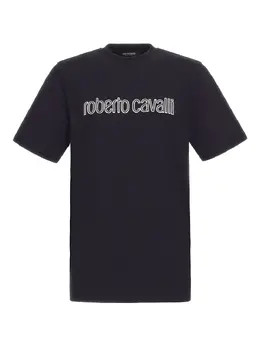 Roberto Cavalli: Чёрная футболка 