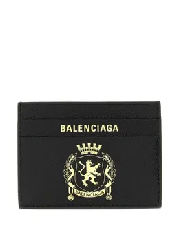 Balenciaga: Картхолдер с принтом 