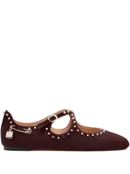 Bally: Коричневые балетки 