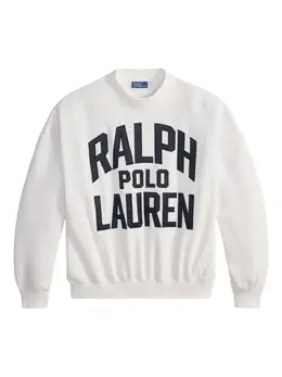 Polo Ralph Lauren: Белый свитшот 
