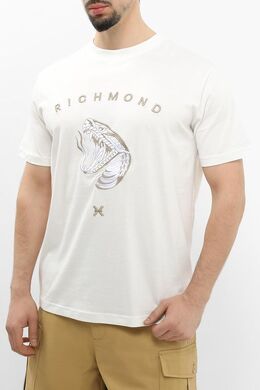 John Richmond: Хлопковая футболка 