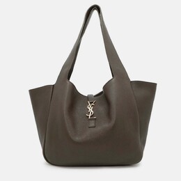 Saint Laurent Paris: Коричневая сумка-шоппер  Yves