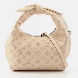 Louis Vuitton: Бежевая сумка 
