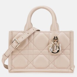 Dior: Бежевая сумка 