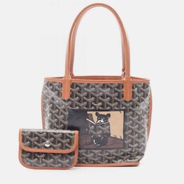 Goyard: Чёрная сумка-шоппер 