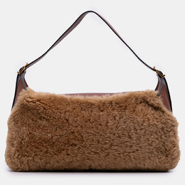 Celine: Коричневая сумка 